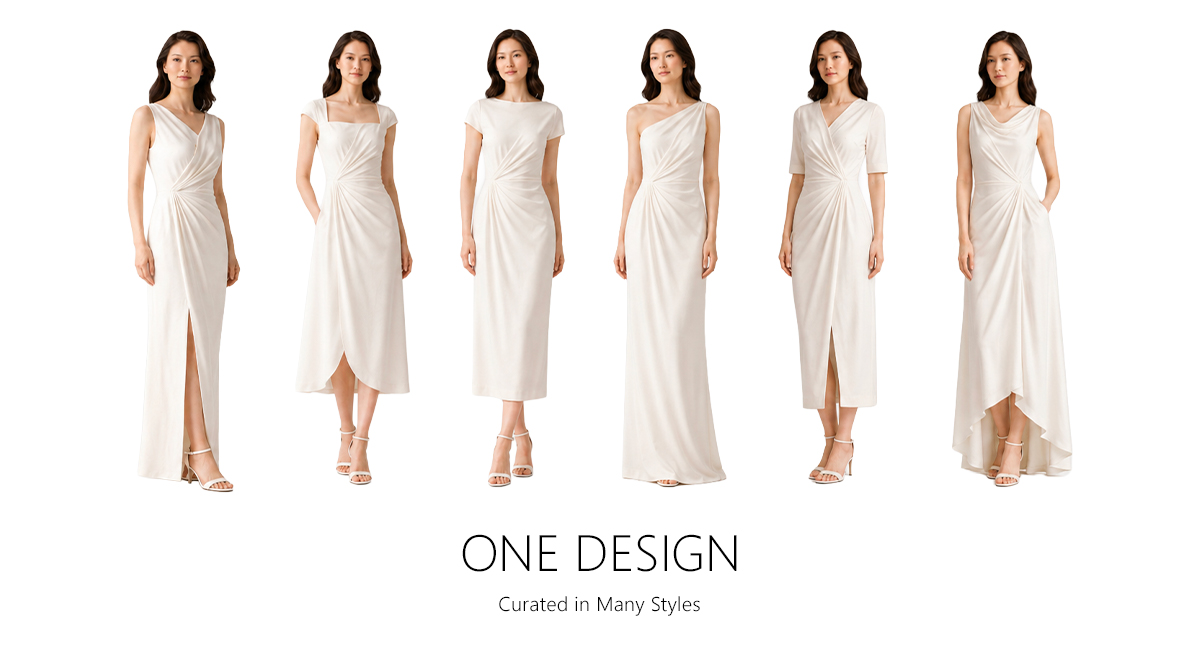One design, many curated styles