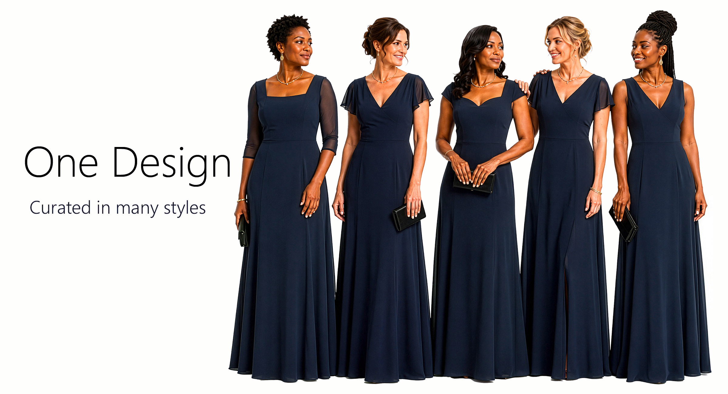One design, curated in many styles