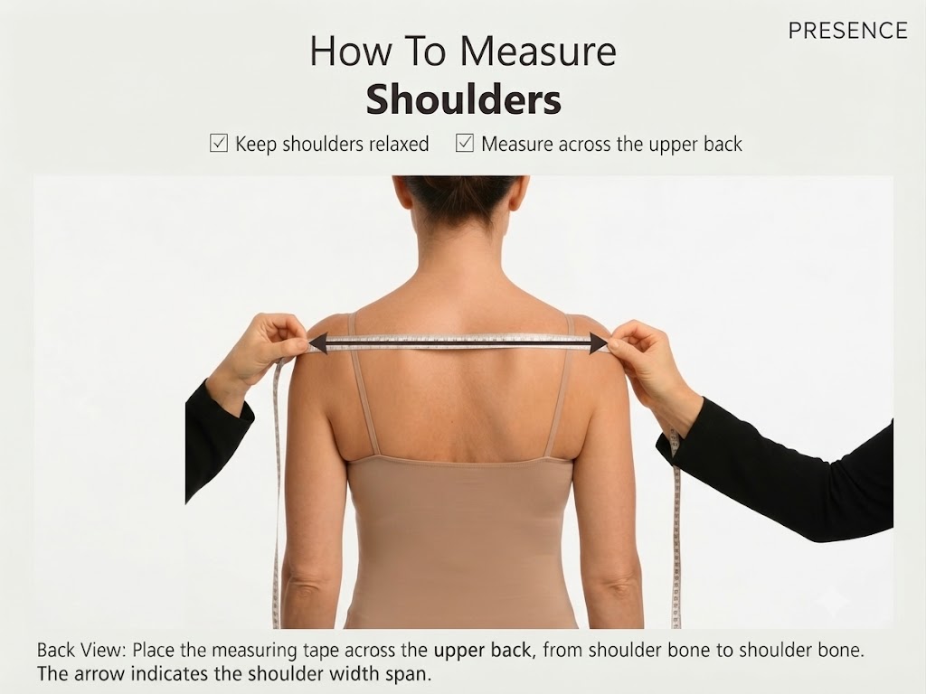 How to measure shoulder